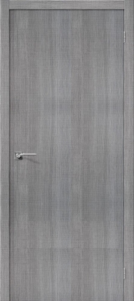 Межкомнатная дверь Порта-50, глухая, Grey Crosscut
