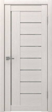 Межкомнатная дверь ЛУ-17, остеклённая, беленый дуб