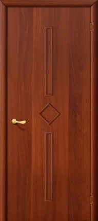 Межкомнатная дверь Диадема, глухая, итальянский орех