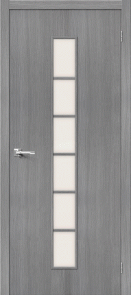 Межкомнатная дверь Тренд-12, остеклённая, 3D Grey