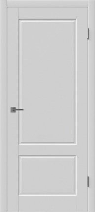 Межкомнатная дверь Шеффилд, глухая, светло-серый