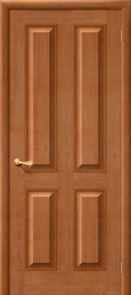 Межкомнатная дверь М 15, глухая, светлый лак