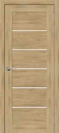 Межкомнатная дверь Легно-22, остеклённая, Organic Oak