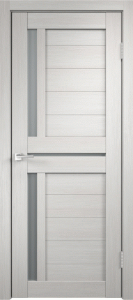 Межкомнатная дверь Duplex 3, остеклённая, белый дуб